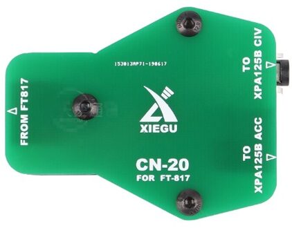 Originele Xiegu CN-20 CN20 Acc Civ Interface Adapter Card Voor XPA125B Versterker Yaesu Ft-818 817 FT-818ND 817ND