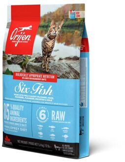 Orijen Six Fish Cat Whole Prey - 5.4 kg