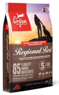 Orijen Whole Prey Regional Red Dog - Rund & Zwijn - Hondenvoer - 11.4 kg