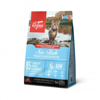 Orijen Whole Prey Six Fish Cat Sardines&Heek - Kattenvoer - 1.8 kg