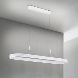 Orion Carrara LED hanglamp, wit, in hoogte verstelbaar, CCT