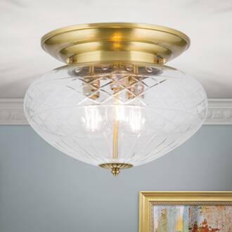 Orion ENNA - esthetische plafondlamp, diameter 40 cm Brons, helder