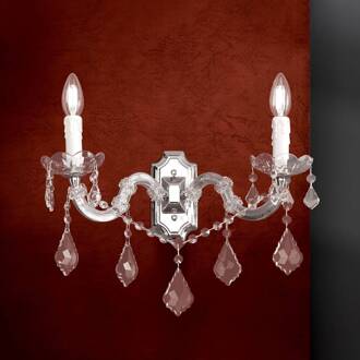 Orion Excellente wandlamp LILIANA zilver, helder