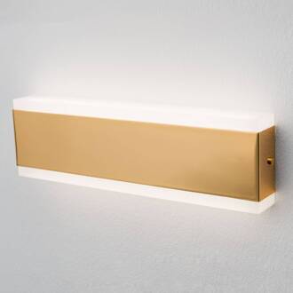 Orion Garik - LED wandlamp met gouden lichaam goud, gesatineerd