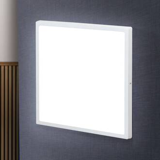 Orion Hoekige LED wandlamp Lero 40 x 40 cm wit