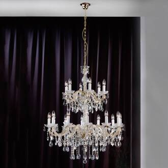 Orion Kroonluchter THERA Ø 90 cm goud, helder