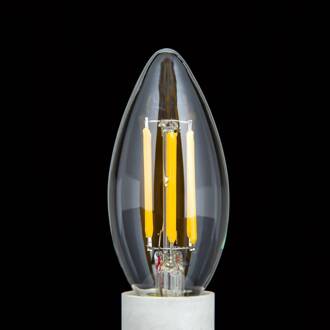 Orion LED kaarslamp E14 5W filament helder 827 dimbaar