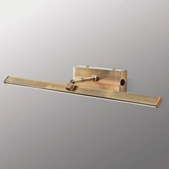 Orion LED schilderijlamp Suren in antiek messing, 50 cm antiek messing, gesatineerd