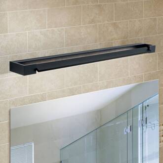 Orion LED spiegellamp Marilyn in zwart, breedte 90cm zwart mat