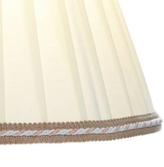 Orion ROSELLA tafellamp 50 cm hoog oud goud gepatineerd, crème