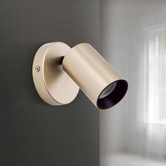 Orion Spot Sean, goudkleurig, metaal, draaibaar, GU10 goudmat