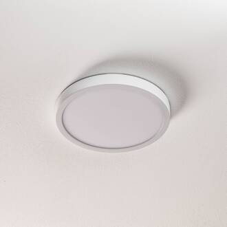 Orion Vika - eenvoudige LED plafondlamp, 23 cm wit, gesatineerd