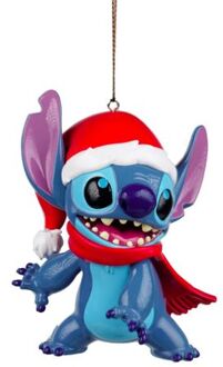 Orn.plc stitch l10cm Blauw