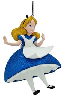 Ornament disney Alice kunststof h10 cm Multikleur