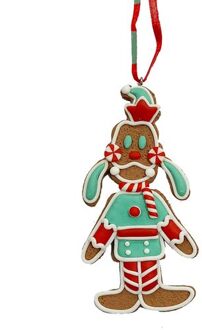 Ornament disney Gingerbread Goofy h9 cm Multikleur