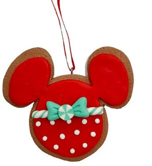 Ornament disney Gingerbread kunststof h9 cm Multikleur