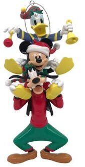 Ornament disney Mickey Fam kunststof h10 cm Multikleur