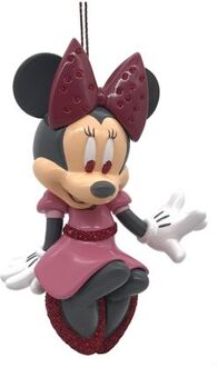 Ornament disney Minnie kunststof h10 cm Multikleur