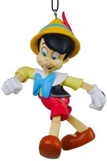 Ornament plastic pinocchio l8cm