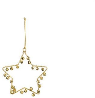 Ornament ster goud - h1xD10cm