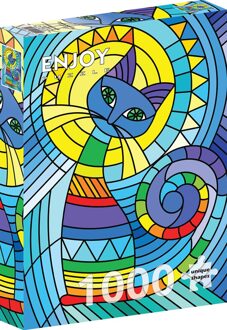 Ornamental Cat Puzzel (1000 stukjes)