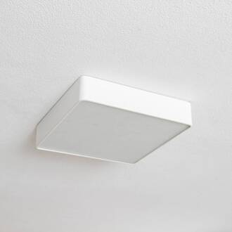 Oro plafondlamp van staal en glas, wit, 35cm