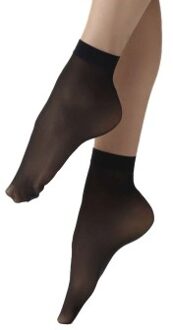 Oroblu Demi Bas Petit Beige,Zwart - One Size