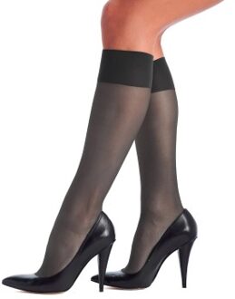 Oroblu Mi-Bas Jeune Knee-High Zwart,Blauw,Grijs,Beige - One Size