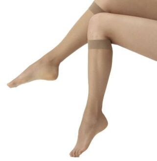Oroblu Mi Bas Suntime 15 Sun Knee Socks * Actie * Beige - One Size