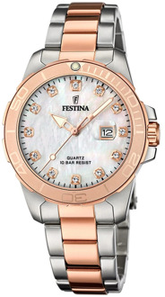 Orologio Donna Solo Tempo Boyfriend Festina , Grijs , Dames - Onesize