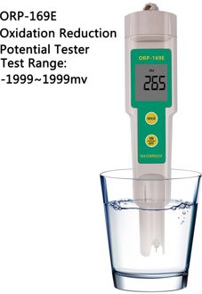 ORP169E Orp Meter Oxidatie Reductie Potentieel Tester Redox Monitor Met Vervangbare Sonde Zwembad Water Zuiverheid Analyser Water quality tester