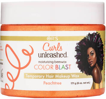 Ors Curls Unleashed Colour Blast Temporary Hair Makeup Wax - Peachtree