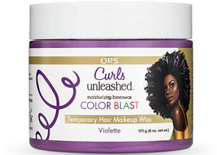 Ors Curls Unleashed Colour Blast Temporary Hair Makeup Wax - Violette