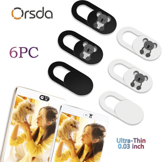 Orsda Webcam Cover Universal Phone Laptop Camera Cover Cache Slider Magnet Web Cam Cover for IPad PC Macbook Sticker IPhone11