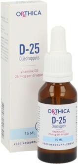 Orthica D-25 Oliedruppels