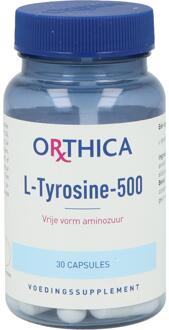 Orthica L-Tyrosine-500 Voedingssuplement - 30 Capsules