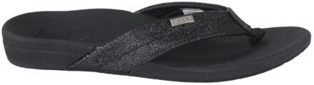 Ortho-Spring Dames Slippers - Bla/Bla Glitter - Maat 41