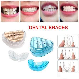 Orthodontic Braces Dental Braces Instanted Silicone Smile Teeth Alignment Trainer Teeth Retainer Mouth Guard Braces Tooth Tray