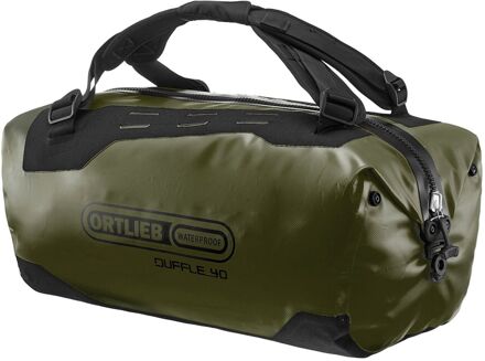 Ortlieb Duffle 40L olive weekendtas handbagage Groen - H 31 x B 53 x D 22 cm