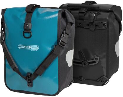Ortlieb Sport-Roller Classic QL2.1 (set van 2x 12.5L) petrol/black Multicolor - H 30 x B 25 x D 14 cm