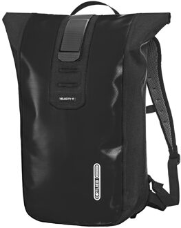 Ortlieb Velocity 17L Backpack black Laptoprugzak Zwart - H 45 x B 28 x D 14