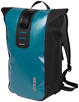 Ortlieb Velocity 23L Backpack petrol/black backpack Blauw - H 50 x B 30 x D 16