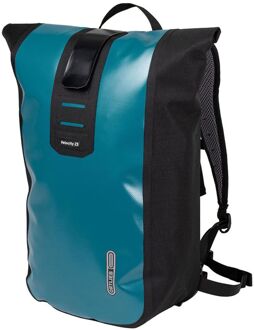 Ortlieb Velocity 23L laptop laptop rugzak petrol/black Blauw - H 50 x B 30 x D 16 cm