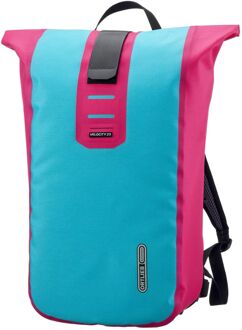 Ortlieb Velocity Lite Cyber 23L cyber-blue/cyber-pink rugzak Multicolor - H 50 x B 30 x D 16 cm