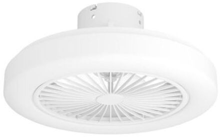 Ortona - Plafondventilator met lamp - ø46cm - 3 snelheden - LED Dimbaar - Energiezuinig - AC longer life - Wit