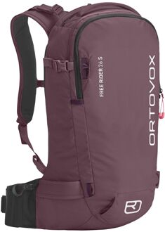 Ortovox Free Rider 26 S mountain-rose rugzak Paars - H 56 x B 28 x D 19 cm