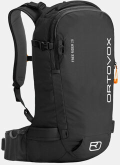 Ortovox Free Rider 28 black-raven backpack Zwart - H 60 x B 28 x D 20