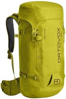 Ortovox Peak 38 S Dry dirty-daisy rugzak Groen - H 65 x B 29 x D 23 cm