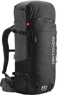 Ortovox Peak 55 black-raven backpack Zwart - H 74 x B 32 x D 24 cm