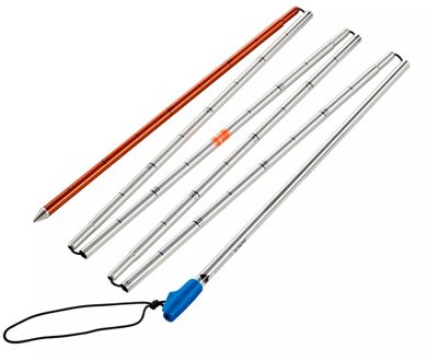 Ortovox Probe Alu 240 Lawine Sonde / Peil Stokken 1 Zilver